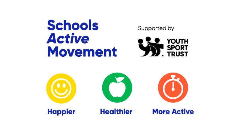 Schools Active Movement logo